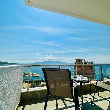 Apartment Celine Sarande Bagian luar foto