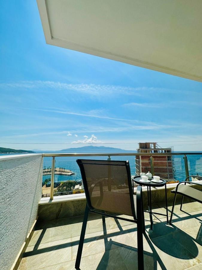 Apartment Celine Sarande Bagian luar foto